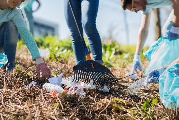 cleaning the community
